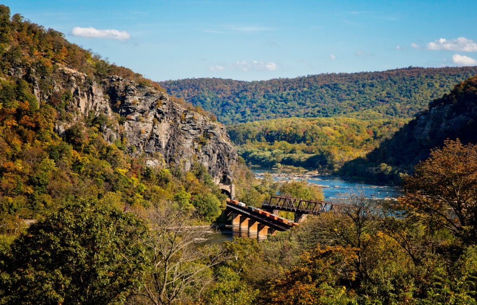 Appalachian National Scenic Trail, West Virginia, USA